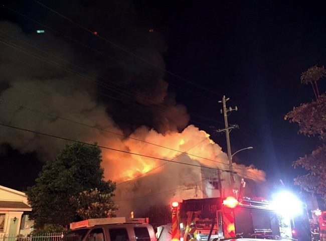 The Latest: Officials ID 7 warehouse fire victims | iNFOnews.ca