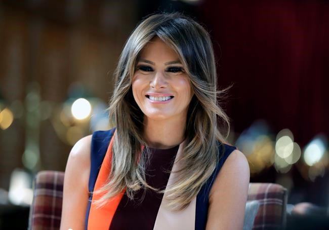 Unlike Trump, first lady has kind words for LeBron James | iNFOnews.ca CP714574893