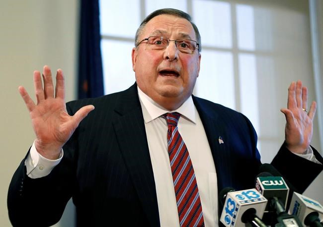 Maine governor says he meant Trump is "authoritative" | iNFOnews.ca