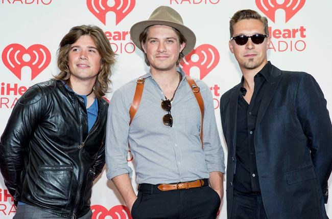 Youngest of musical Hanson brothers injured in Tulsa crash | iNFOnews.ca CP25337459