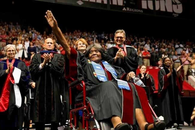 Expelled in 1956, black woman gets doctorate at U of Alabama | iNFOnews.ca