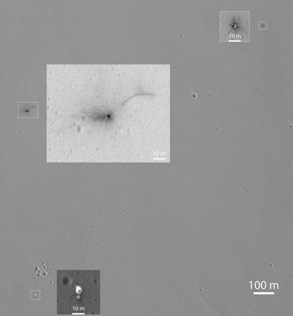 New images show crater created on Mars by European lander | iNFOnews.ca New images show crater created on Mars by European lander | iNFOnews.ca