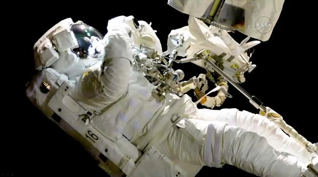 The Latest: Spacewalker's jetpack bad; ordered back inside | iNFOnews.ca
