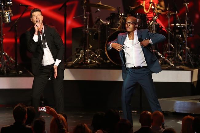 More than 200 musicians support 'Blurred Lines' appeal | iNFOnews.ca CP1832369955