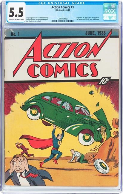 Comic book containing Superman's debut sold for $956,000 | iNFOnews.ca