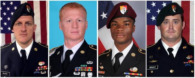Islamic State group offshoot claims 2017 Niger attack on US | iNFOnews.ca CP253209163