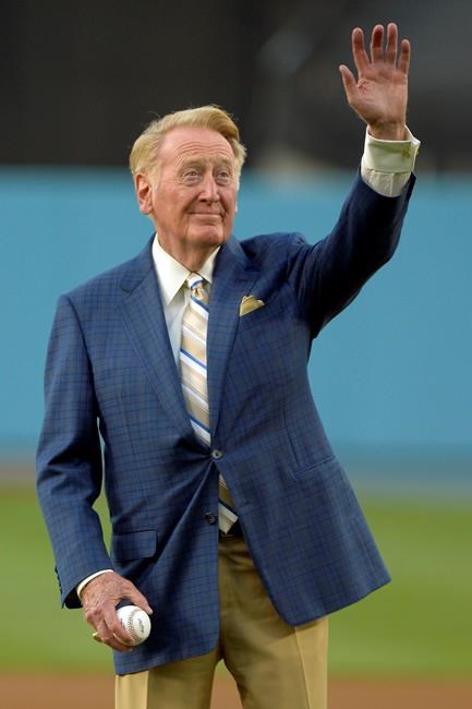 Scully heads into final week behind mic at Dodger Stadium | iNFOnews.ca