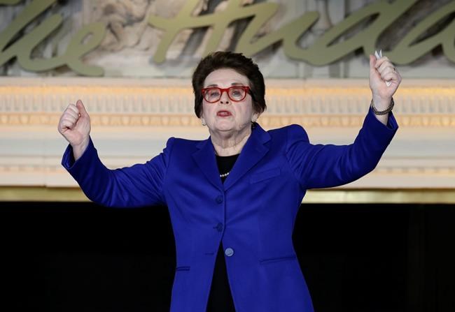 Billie Jean King celebrates 45th anniversary of Title IX | iNFOnews.ca