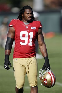 Panthers' Hardy, 49ers' McDonald playing while NFL reviews their domestic violence cases | iNFOnews.ca
