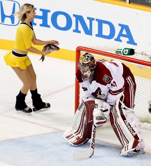 Predators unveil new catfish tank for start of NHL playoffs | iNFOnews.ca