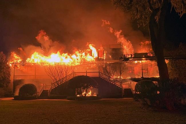 House of Davis Love III destroyed by early morning fire | iNFOnews.ca House of Davis Love III destroyed by early morning fire | iNFOnews.ca