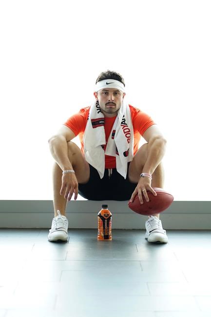 Beer chaser: Mayfield endorses sports drink after brew chug | iNFOnews.ca Beer chaser: Mayfield endorses sports drink after brew chug | iNFOnews.ca