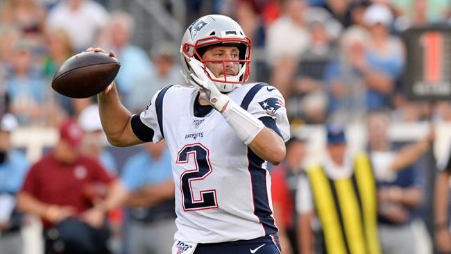 Ex-Brady backup Hoyer agrees to 1-year deal with Patriots | iNFOnews.ca Ex-Brady backup Hoyer agrees to 1-year deal with Patriots | iNFOnews.ca