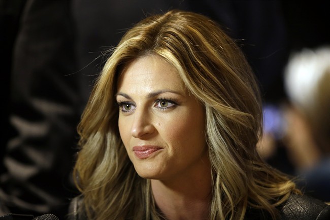 Sportscaster's father says Erin Andrews a 'shell' of herself | iNFOnews.ca CP36503119
