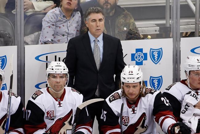 Coyotes, Tippett mutually agree to part ways | iNFOnews.ca