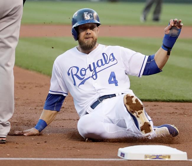 Alex Gordon hits MLB's record-setting 5,694th HR of season | iNFOnews.ca CP1172755320