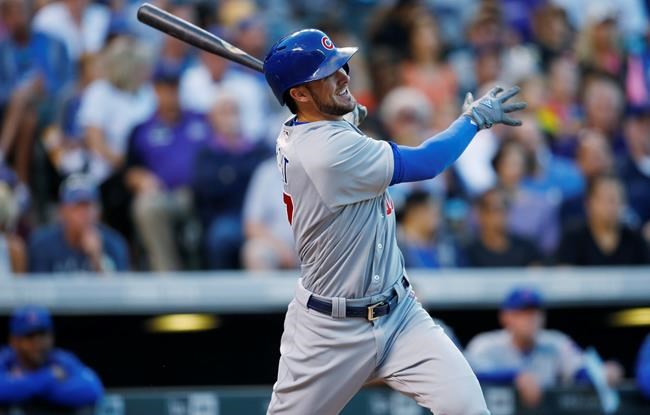 Mike Trout, Kris Bryant win baseball's MVP awards | iNFOnews.ca CP1852210221