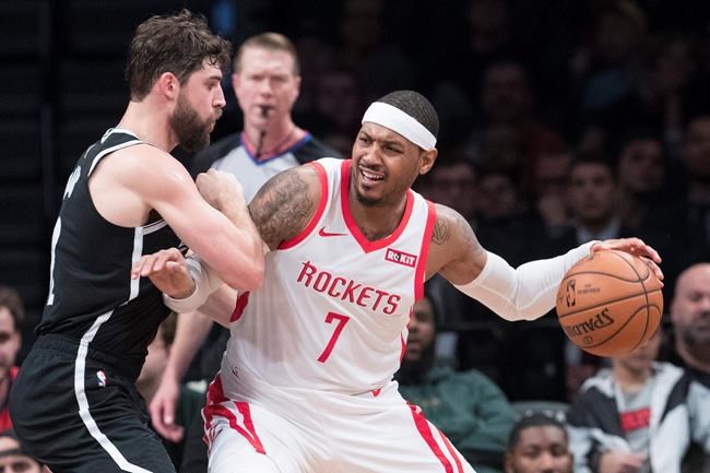 Rockets "parting ways" with 10-time All-Star Anthony | iNFOnews.ca Rockets "parting ways" with 10-time All-Star Anthony | iNFOnews.ca