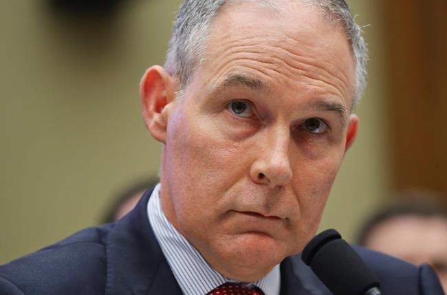 From lotion to lobbyists, some top allegations for Pruitt | iNFOnews.ca
