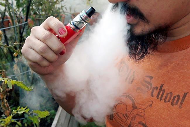Health official: No 'short list' of vaping illness suspects | iNFOnews.ca