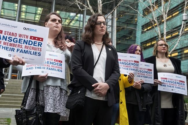 Transgender military personnel in limbo over Trump plan | iNFOnews.ca