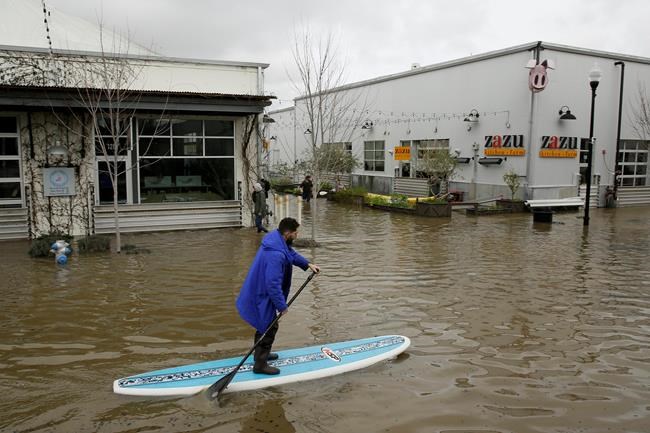 US just sloshed through the wettest winter on record | iNFOnews.ca CP44261588