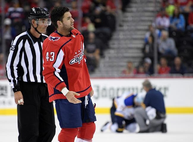 Capitals F Tom Wilson's 20-game suspension upheld by Bettman | iNFOnews.ca