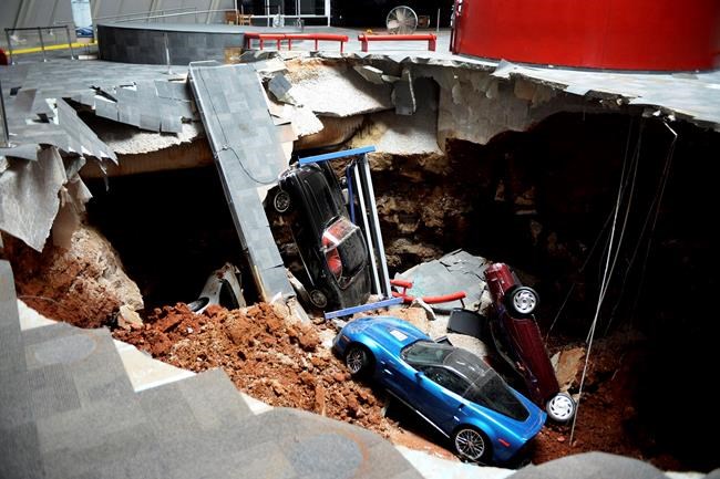 Work beginning to repair sinkhole-damaged Corvette | iNFOnews.ca