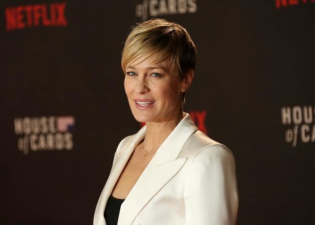 Robin Wright speaks about ex-'House of Cards' star Spacey | iNFOnews.ca