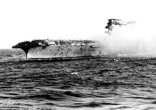 WWII aircraft carrier found in Coral Sea by Allen expedition | iNFOnews.ca