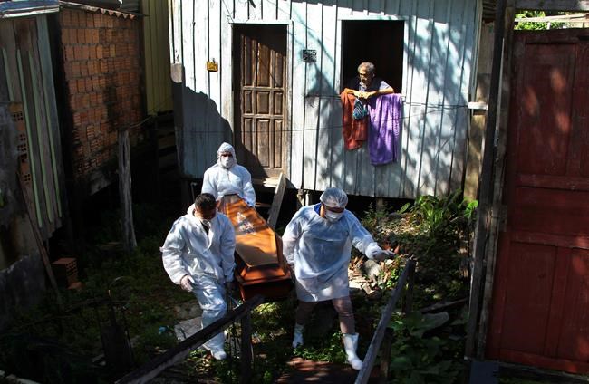 Brazil death toll tops 250,000, virus still running rampant | iNFOnews.ca CP2113490538