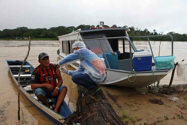 Boat, snowmobile, camel: Vaccine reaches world's far corners | iNFOnews.ca
