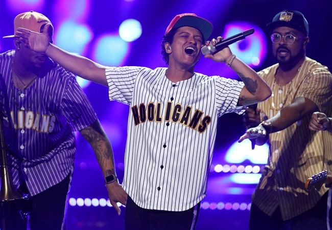 Bruno Mars' Grammy scholarship expands to include more kids | iNFOnews.ca
