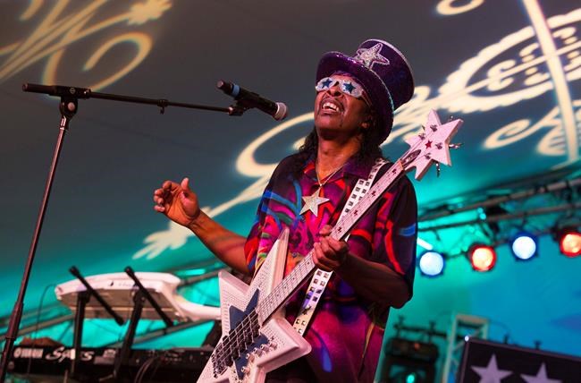 Review: Bootsy Collins' bass bursts big on 'World Wide Funk' | iNFOnews.ca