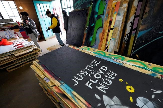 Artists, activists rush to save Black Lives Matter murals | iNFOnews.ca