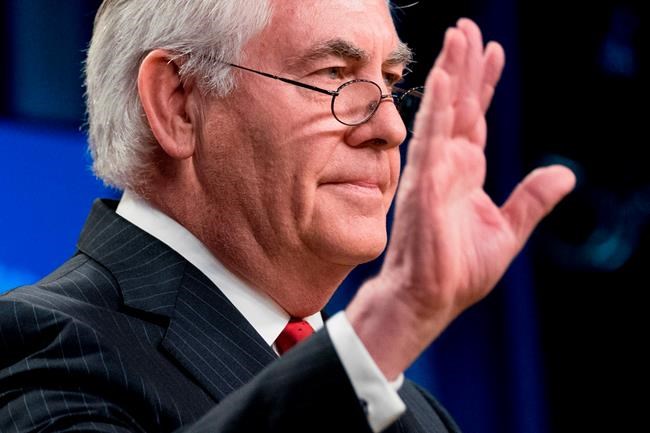 Tillerson scrubbed from State Dept website | iNFOnews.ca