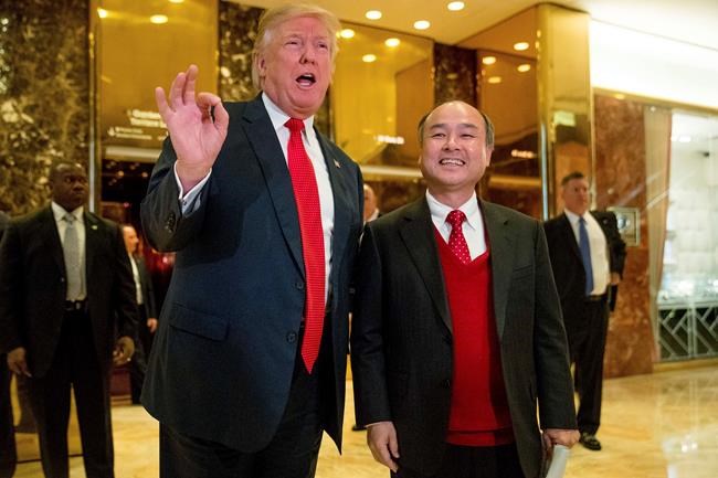 Trump: Japanese mogul pledges $50 billion US investment | iNFOnews.ca