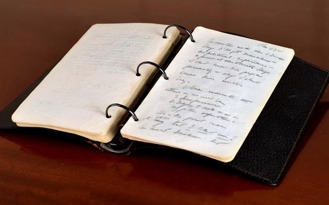 JFK diary written in post-WWII Europe sells for $718,000 | iNFOnews.ca