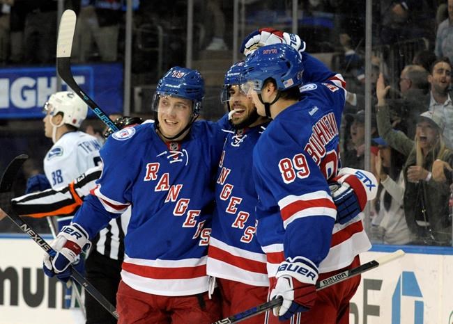 Burrows helps Canucks beat Rangers 5-3 to end 9-game skid | iNFOnews.ca