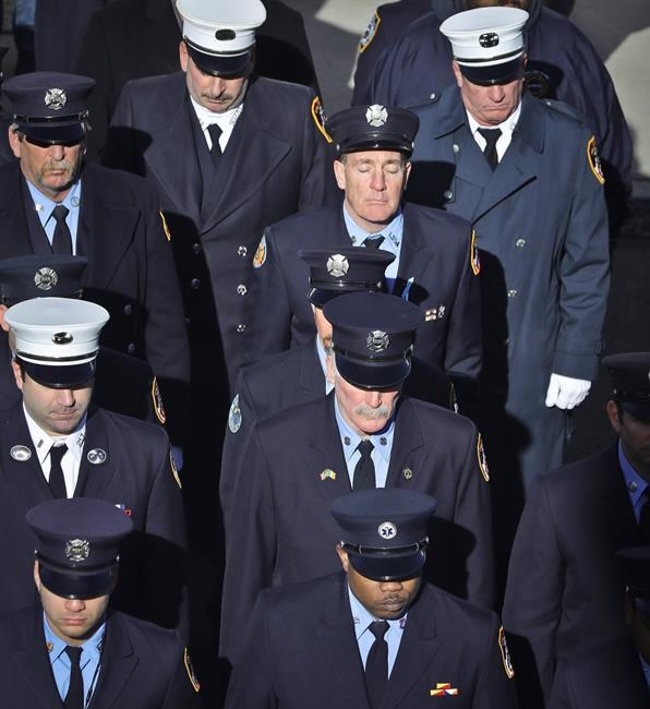 Funeral for NYC firefighter: 'Bravery was in his blood' | iNFOnews.ca Funeral for NYC firefighter: 'Bravery was in his blood' | iNFOnews.ca