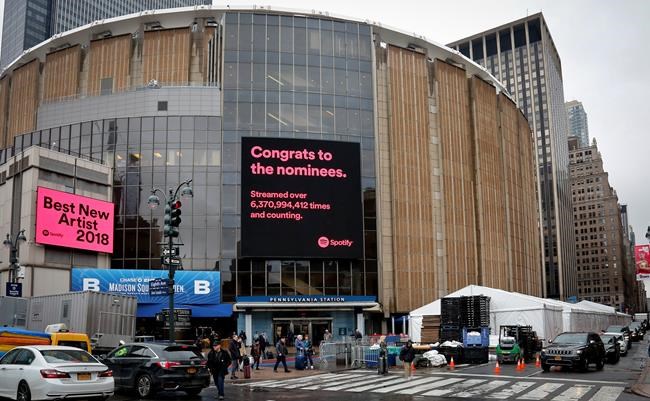 NYC, Grammy officials sparring over expense of award show | iNFOnews.ca