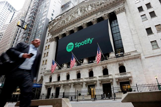 Streaming service Spotify hits 100 million paid user mark | iNFOnews.ca