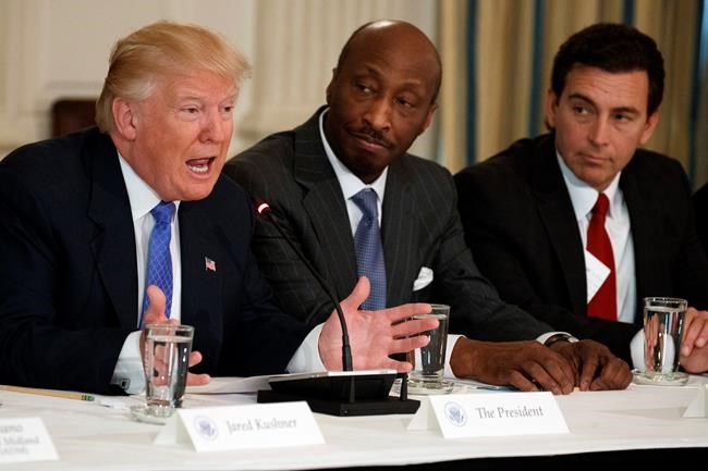 Trump attacks exec for quitting council over Charlottesville | iNFOnews.ca