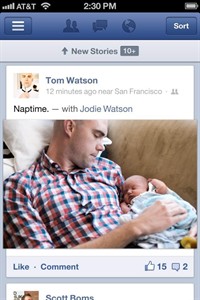 Facebook speeds up clunky iPhone app with update | iNFOnews.ca Facebook speeds up clunky iPhone app with update | iNFOnews.ca