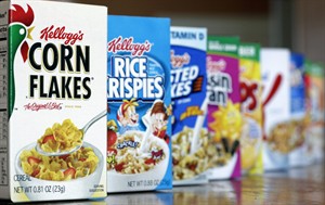 Kellogg returns to profit in 4th quarter, helped by large benefit; revenue falls slightly | iNFOnews.ca CP27097364