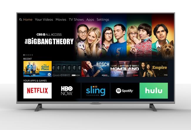 Amazon's streaming software powers new smart TVs | iNFOnews.ca