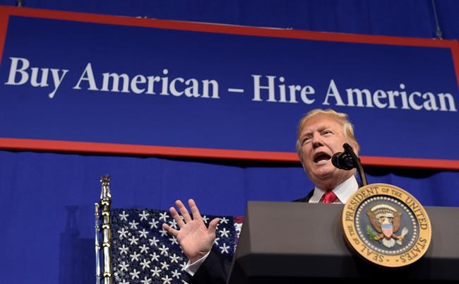 AP Explains: How Trump's 'Buy American' order could play out | iNFOnews.ca AP Explains: How Trump's 'Buy American' order could play out | iNFOnews.ca