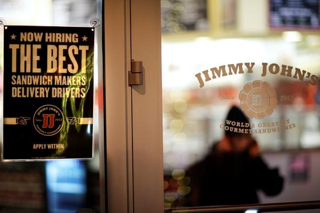Jimmy John's agrees not to enforce non-compete agreement | iNFOnews.ca