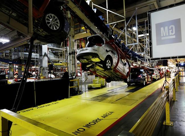 GM extends summer shutdown at 2 car plants as demand falls | iNFOnews.ca CP2067417689