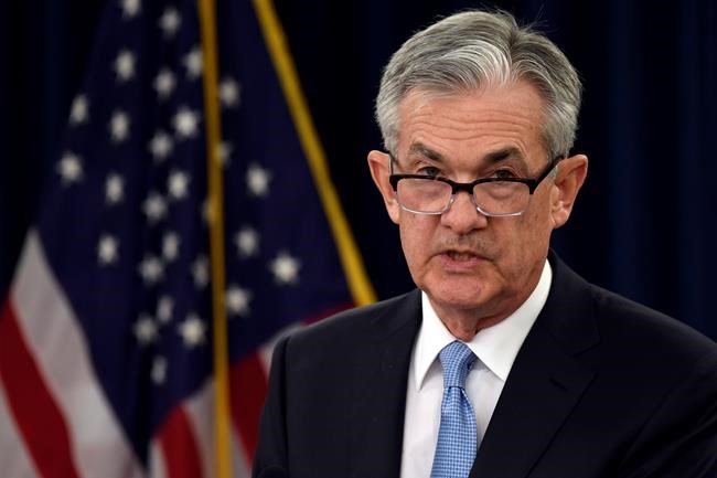 The Latest: Powell sees low inflation as temporary | iNFOnews.ca